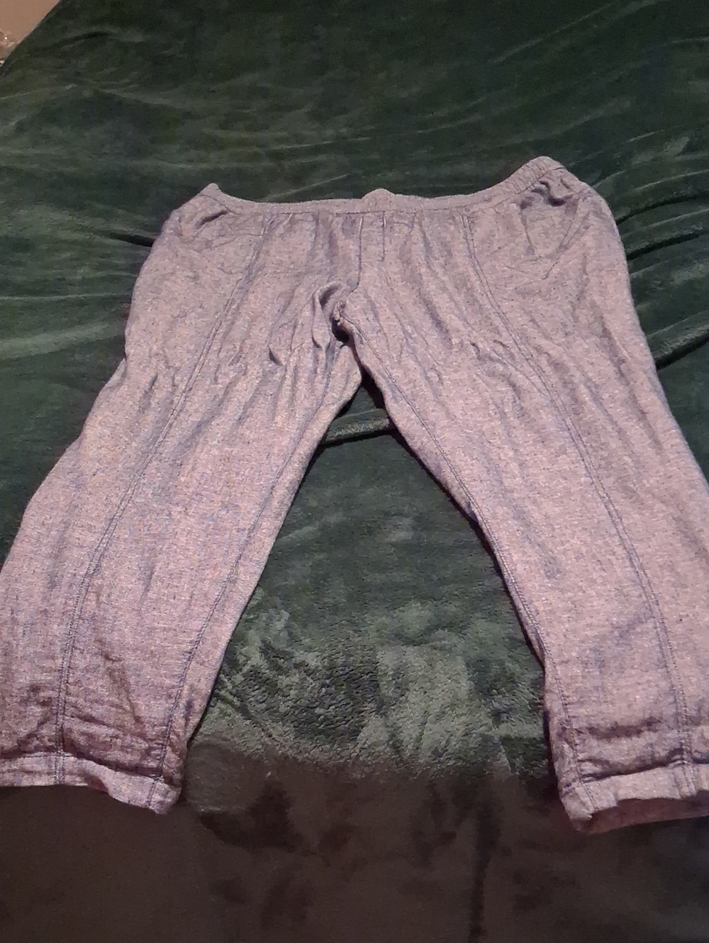 Old Navy Elastic-Waist Lenin Blend Bottoms